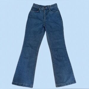 Vintage blue flare jeans